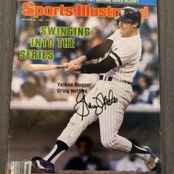 Graig Nettles Autographed Signed Yankees Sports Illustrated 