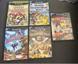 Nintendo GameCube Games Lot of 5