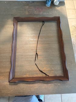 Vintage wooden frames for artwork or prints.