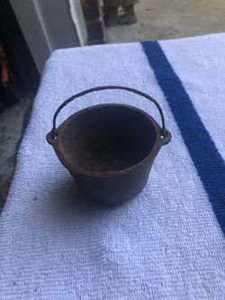 Antique miniature English kettle
