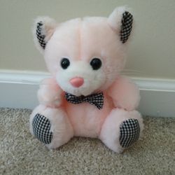 Pink Mouse 7" Stuffed Animal