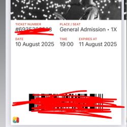 Zach Bryan Tickets Redrocks August 2025 