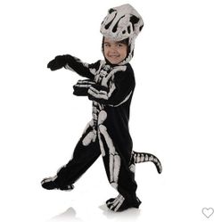 T-Rex Fossil Dinosaur Toodler Child Kid Halloween Costume for 2-4 years old.