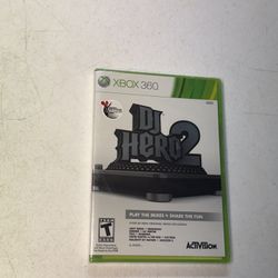 Xbox 360 DJ Hero 2 game