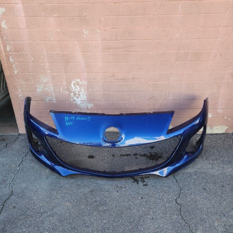 Mazda 3 Front Bumper 2012 2013 Part $100