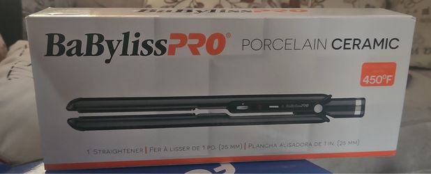 BabylissPro flat iron hair straightener