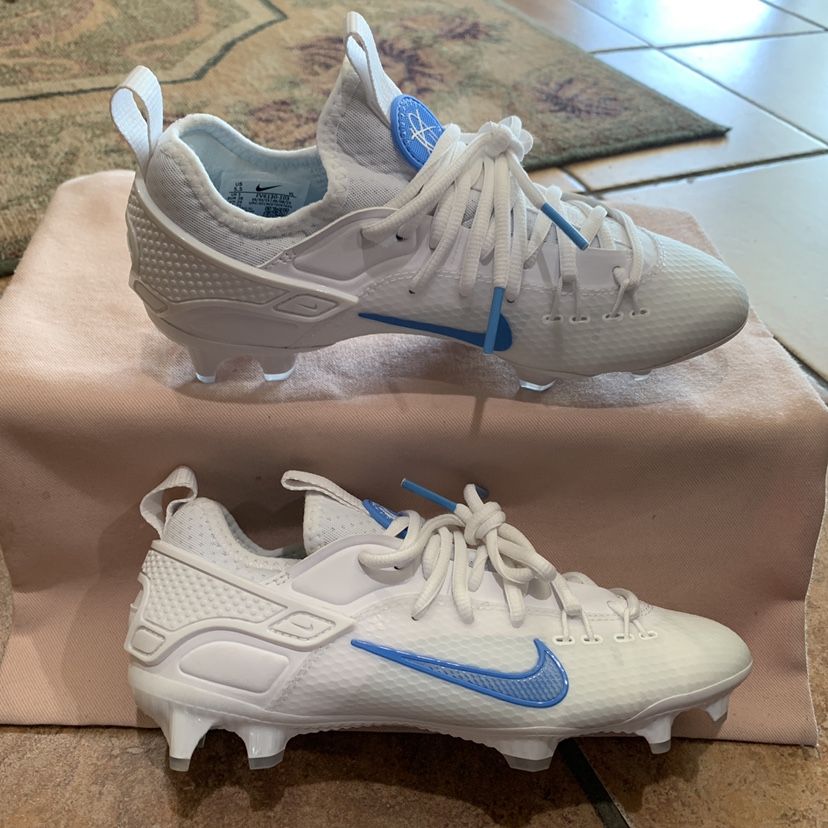 Nike Huarache Elite Low Lax SE Grey Lacrosse Cleats (Size: