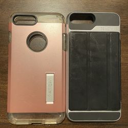 Set of iPhone 7 Plus And 8 Plus Cases
