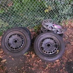 Subaru impreza wheels w/continental tires