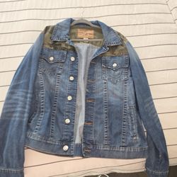 True Religion Denim Jacket Size 3XL Worn