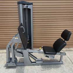 Nautilus Steel Commercial Gym Quality Leg Press- Weight Stack Loded 