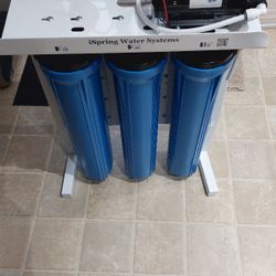 
iSpring RCB3P 300 GPD Tankless Free-Standing Reverse Osmosis Water Filtration .6th
