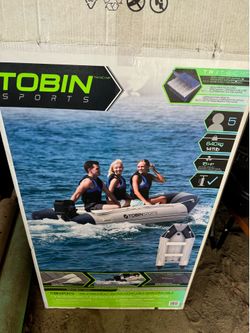 Inflatable boat never used