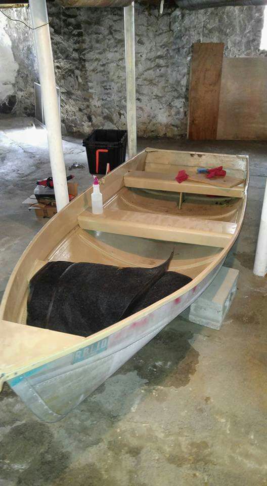12 ft aluminum vhul jon boat...