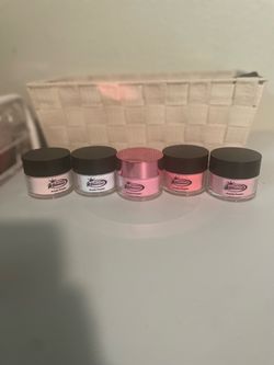 Glamour Nail Supply Acrylic Powder Set of 5