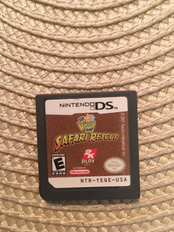 Nintendo ds go Diego go safari rescue