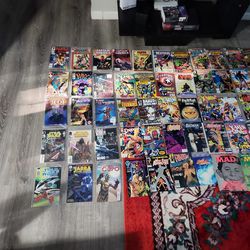 Selling lot of 74 comic books starwars, Batman, Caption America, Steven King, and much more!