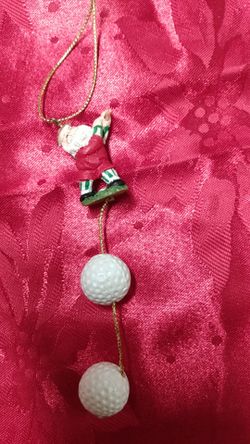 Xmas ornament for the golf lover