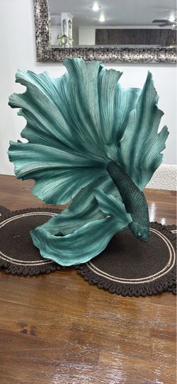 Beautiful Teal Fish Home Decor 🐟