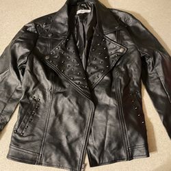 Size Medium Leather Jacket 