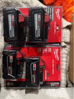 Milwaukee batteries
