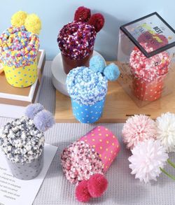  18 Pairs Cupcake Socks for Women Stocking Gifts for Christmas Gifts Fuzzy Winter Warm Socks for Valentine Mothers Adults Gifts Multicolored and 18 Pc