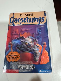 Goosebumps #60 Werewolf Skin TRUE 1st Printing 1997 R.L. Stine Scholastic