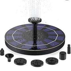 Solar Powered Fountain Pump