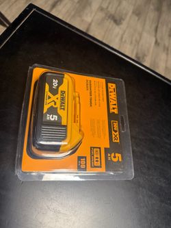20v Dewalt 5Ah battery