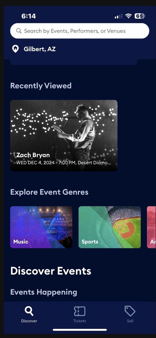 4 tickets for Zach Bryan concert available