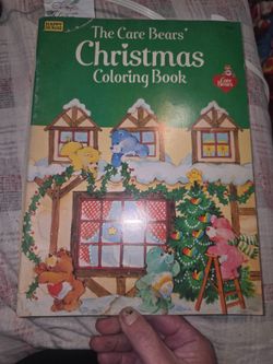 1983 The Care Bears' Christmas Coloring Book