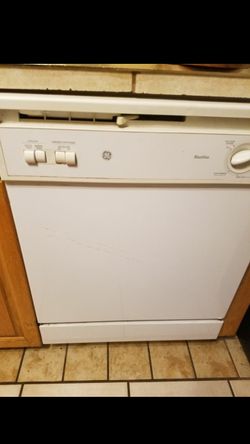 GE dishwasher and microwave
