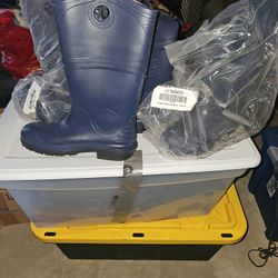Durapro Steel Toe Rubber Boots 2 Pair 