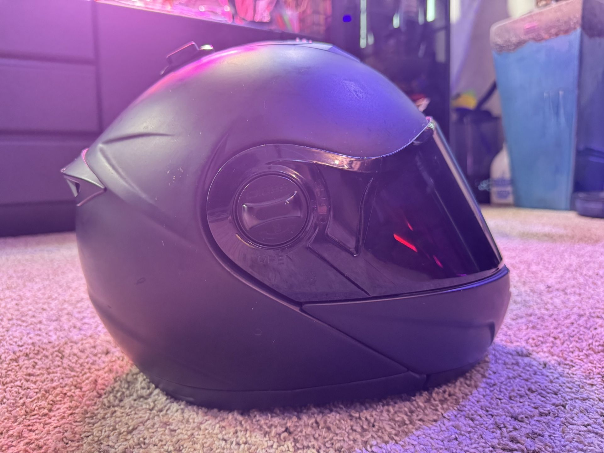 2018 Sedici Sistema Motorcycle Helmet Size Small