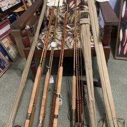 Fishing Gear Vintage Bamboo Fly Rods