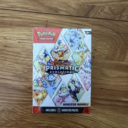 Pokémon TCG: Scarlet & Violet – Prismatic Evolutions Booster Bundle (NEW & SEALED)