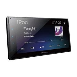 Pioneer DMH-130BT Double Din 6.8" Touchscreen Bluetooth Car Stereo Receiver, Android / Apple iOS