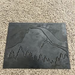 Half-Dome Metal Sign 