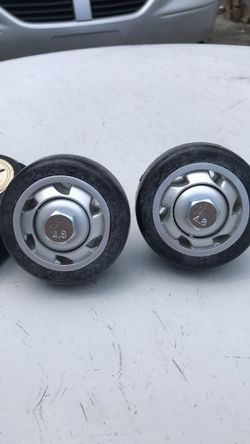 Treadmill transport wheels (2)