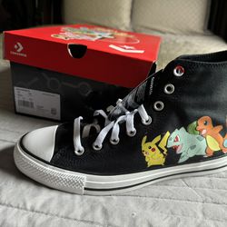Converse Pokemon x Chuck Taylor All Star High First Partners Size 10