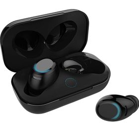 Wireless Bluetooth Earbuds, Bluetooth Headphones with Noise Cancelling and Microphone, True Wireless Earbuds with Touch Sensor and 3D Stereo Sound (U