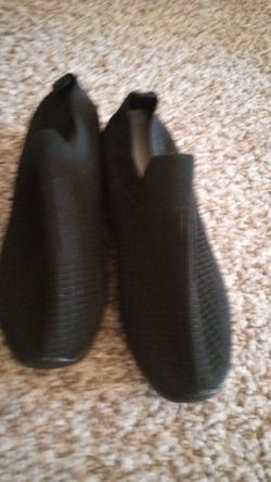 Black Slip-On Water Shoes