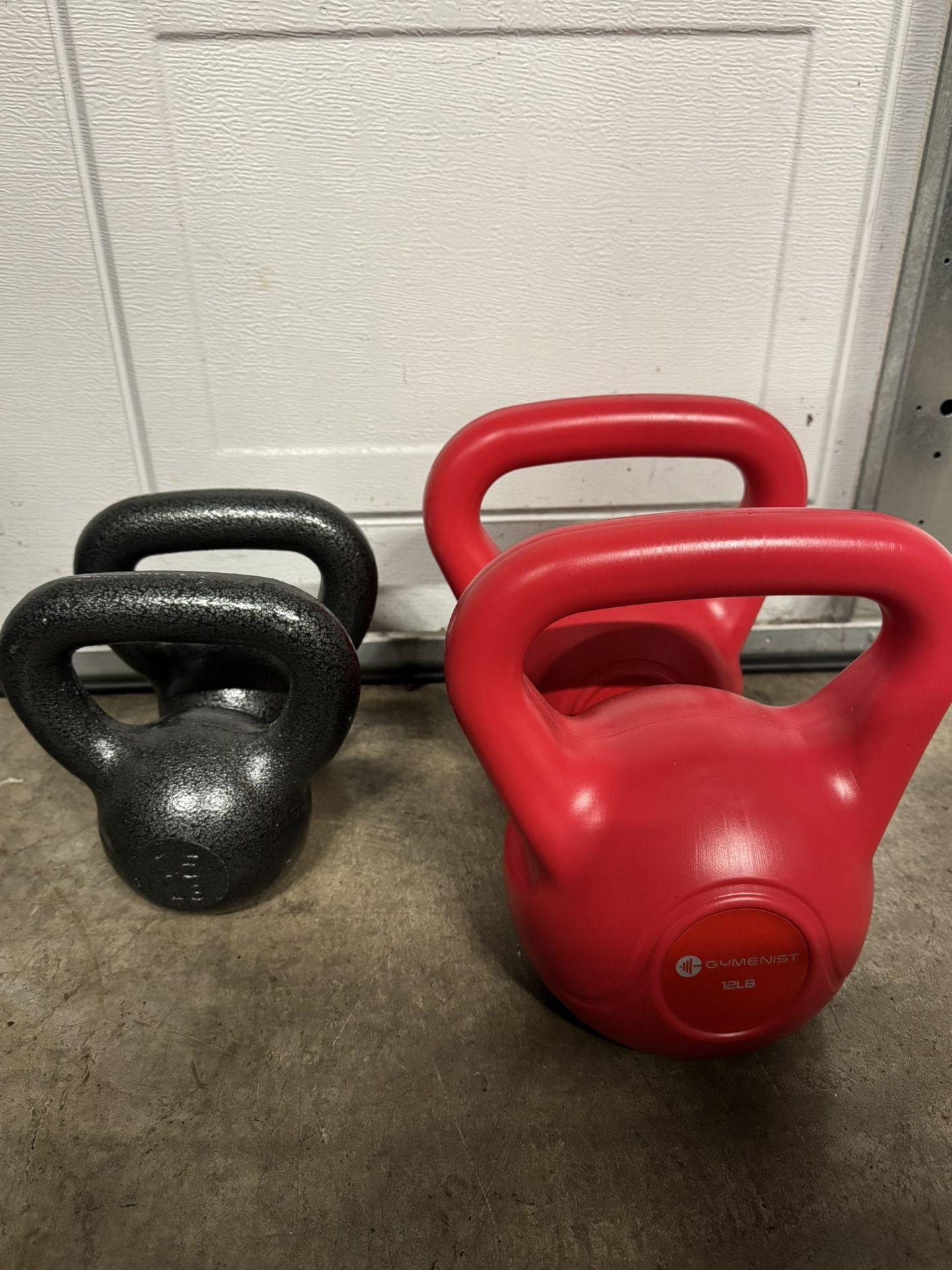 Kettlebells 15bls X2 , 12bls X2
