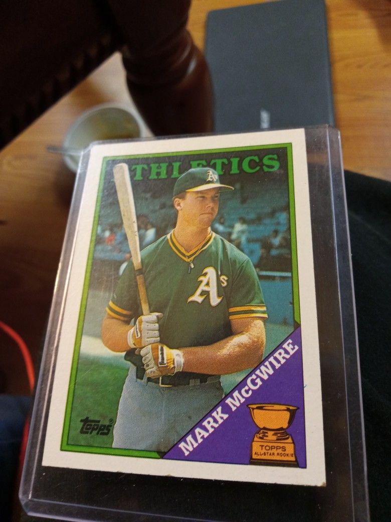 Mark McGwire Rookie Error Cards
