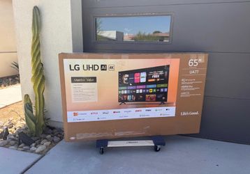 65UA77 65” Lg smart 4k led Uhd tv