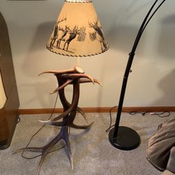 Elk Antler Floor Lamp 