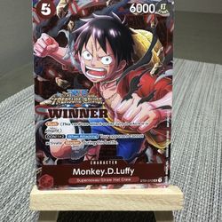 Monkey.D.Luffy (Winner Pack Vol. 5) ST01-012 One Piece Promotion Cards Foil