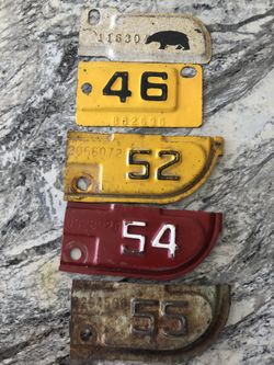 Year Plates