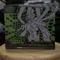Perfect Order Pokemon Center Etb $130