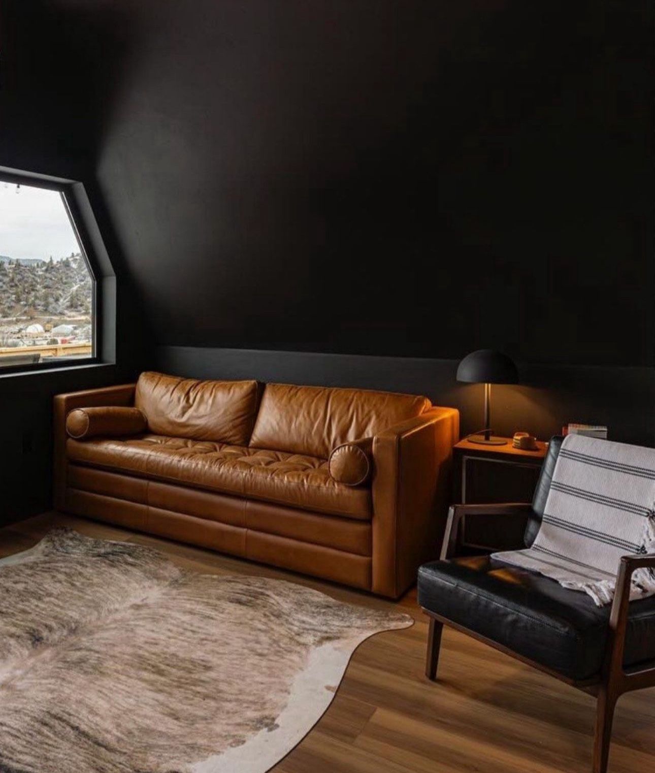 Leather Sleeper Sofa